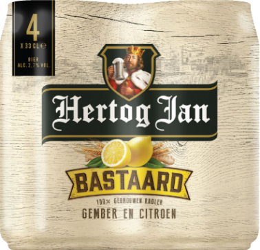 Hertog Jan bastaard set van 4 blikjes van 33cl